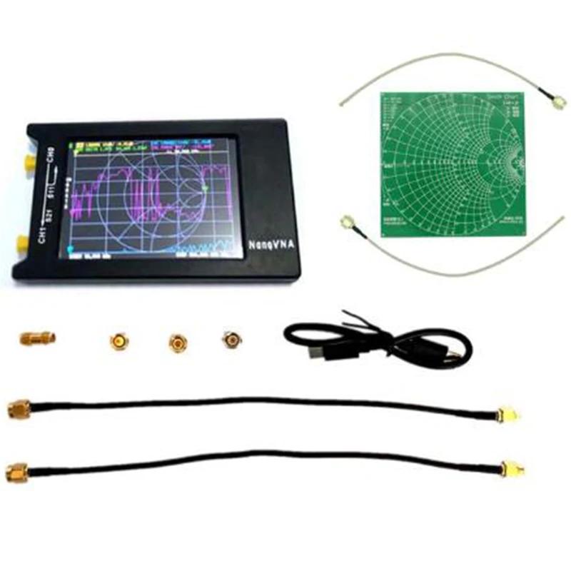 NanoVNA-H4 HF VHF UHF  Ʈũ м, ׳ м RF  ŰƮ, LCD ÷, 10KHz-1.5MHz, 4 ġ